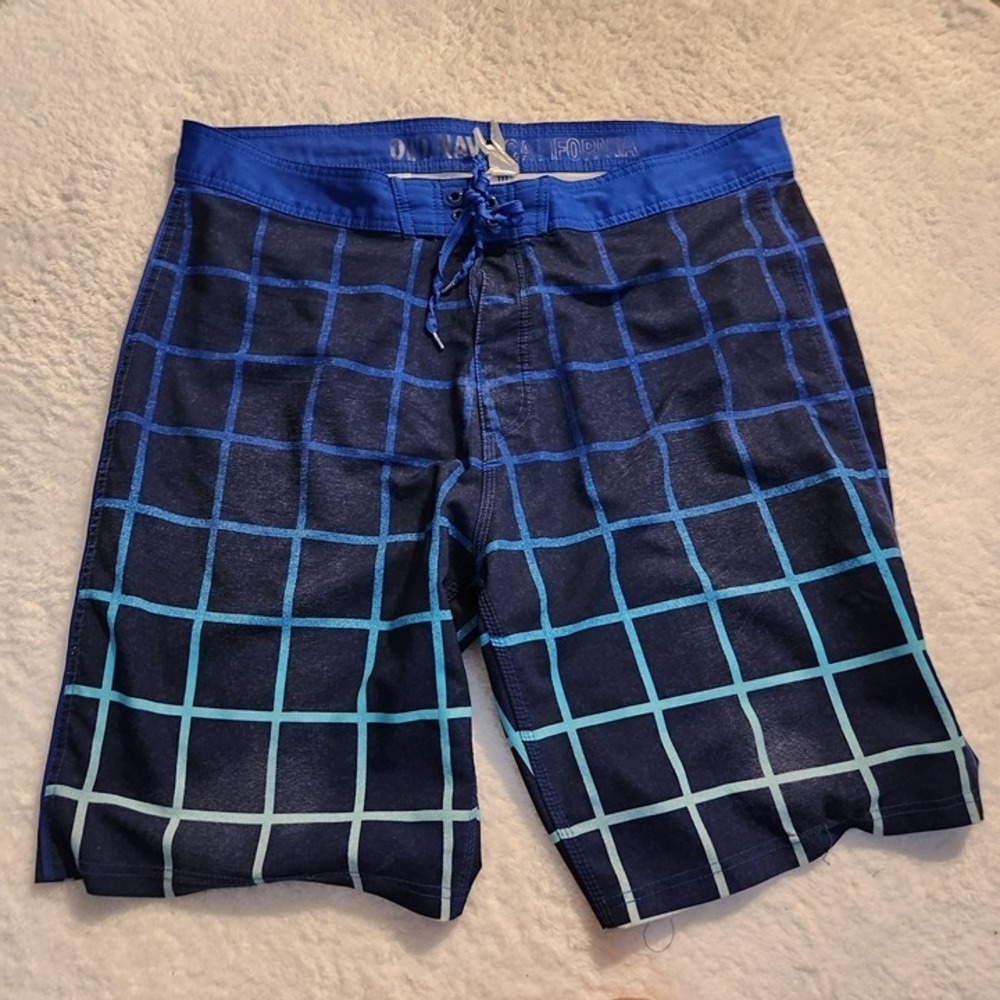Old‎ Navy Blue Swim Trunks Men's Size XL